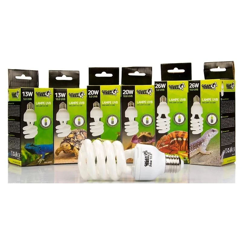 Ampoule UVB 20w/10.0 - Giganterra