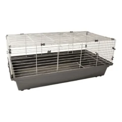 Cage Rabbit 100 Eco Gris 100x54,5x41,5cm - Duvo+