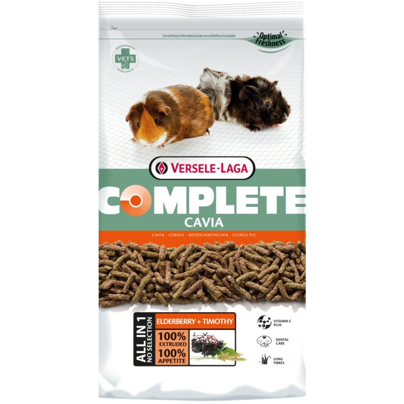 Complete Cavia 1,75kg - Croquettes Riches En Fibres Pour Cobayes