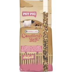 VERSELE-LAGA Country's Best PET PIG Muesli 17kg - Mélange Floconné Pour Cochons Nains Et Vietnamiens