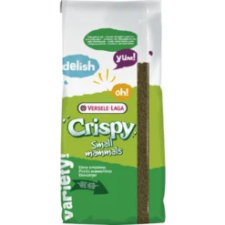 Crispy Pellets - Chinchillas & Degus - 3mm Pellet 25kg - Aliment En Granulés, Riches En Fibres, Pour Chinchillas & DÚgues