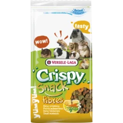 Crispy Snack Fibres 15kg - Snack Riche En Fibres Pour Lapins, Cobayes, Chinchillas & DĂšgues