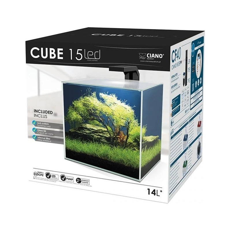 Cube 15 Led 14L - Ciano – Image 2