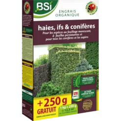 Engrais Bio Pour Haies, Ifs Et Conifères 4kg - BSI