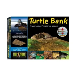 Exo Turtle Bank île Flottante Magnétique S-16,6x12,4x3,3cm - Exo Terra