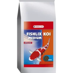 Fishlix Koi Meduim 4mm 8kg - Granulés Extrudés Flottants Pour Koi