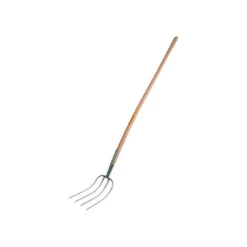 Fourche à Fumier 4 Dents 31x23cm Manche 135cm
