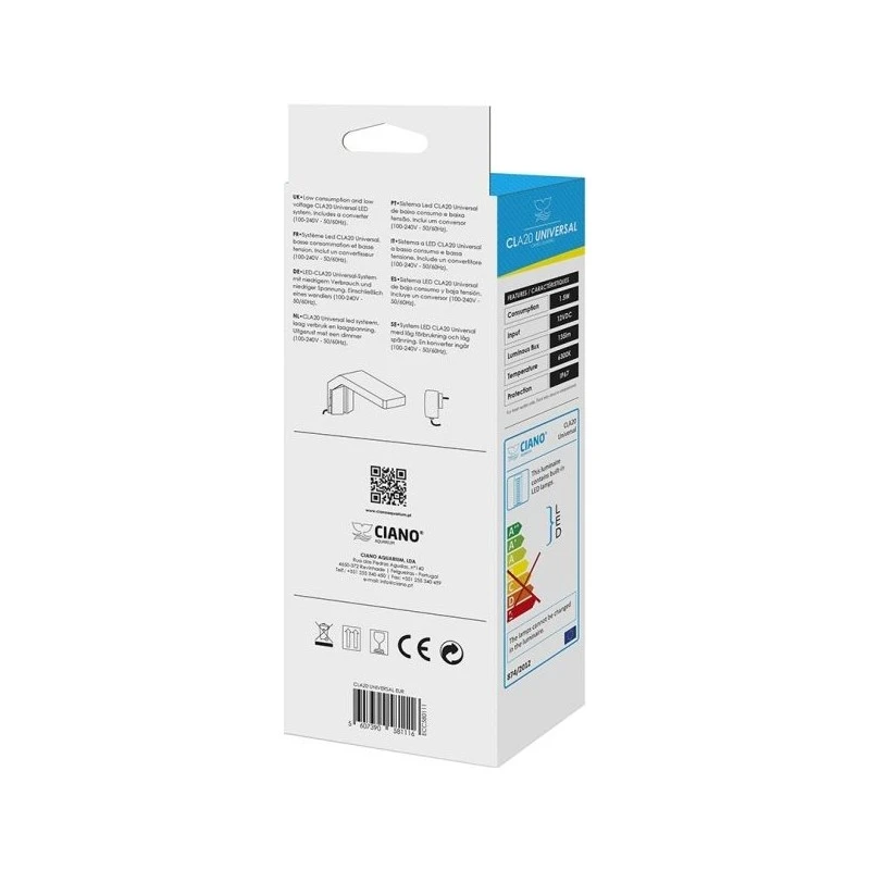 LED CLa20 Universal Noir 1,5w - Ciano – Image 2