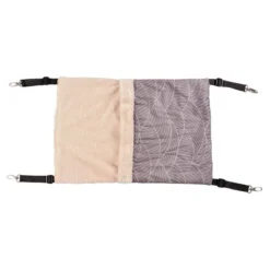 Lit Suspendu En Peluche Gris/blanc S-47x32x2cm - Duvo+