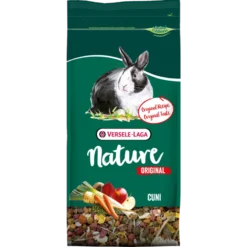 Nature Original Cuni 9kg - Mélange Complet Enrichi Pour Lapins (nains) Adultes