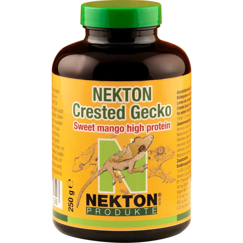 Nekton Crested Gecko Mangue - Aliment Complet Sucrée Hyperprotéiné 250gr - Nekton