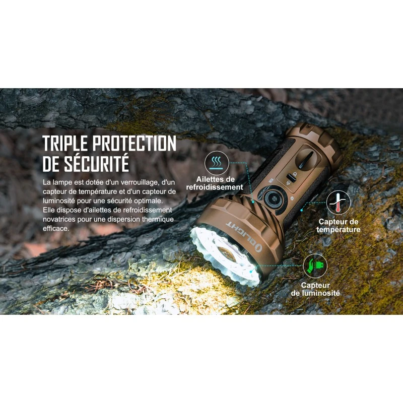 Olight Marauder 2 - Lampe Torche Puissante Rechargeable 14000 Lumens – Image 6
