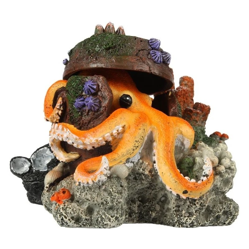 Pieuvre Perdue 15,5x12,5x11cm - Aqua Della