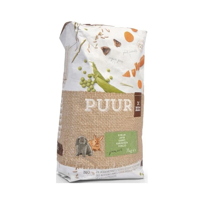 Puur Lapin Junior 7kg - Witte Molen