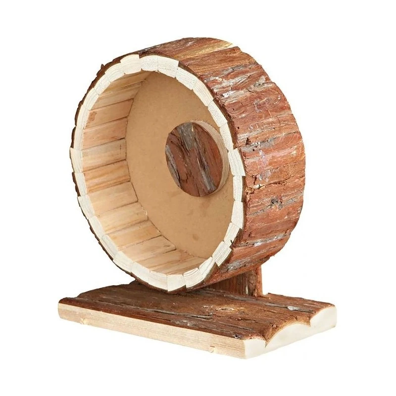 Roue D'activité En écorce De Bois 20x12x22,5cm - Duvo+