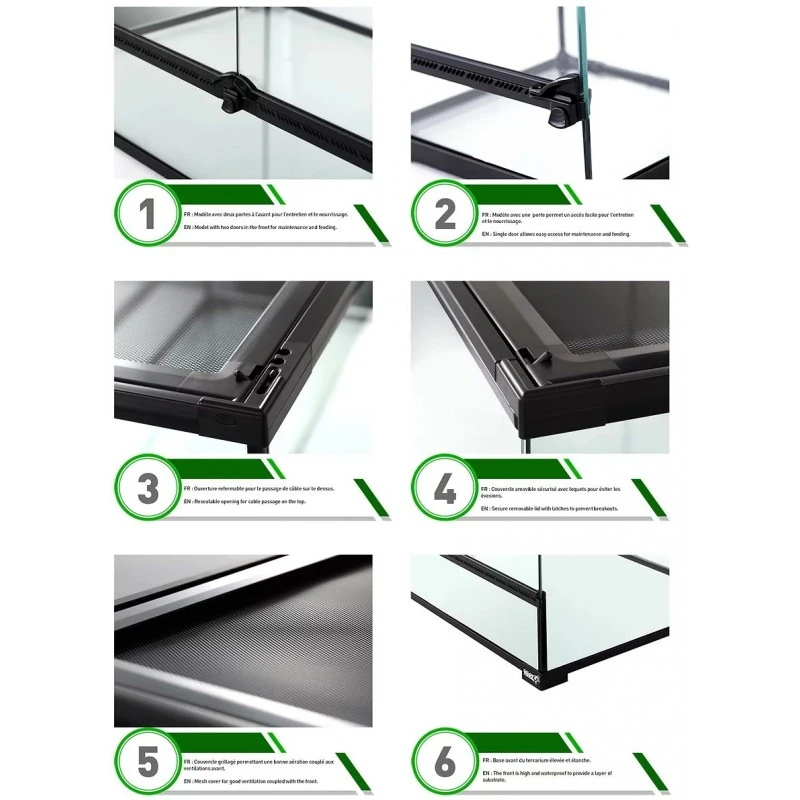 Terrarium GigaWide XL 100x50x50cm - Giganterra – Image 3