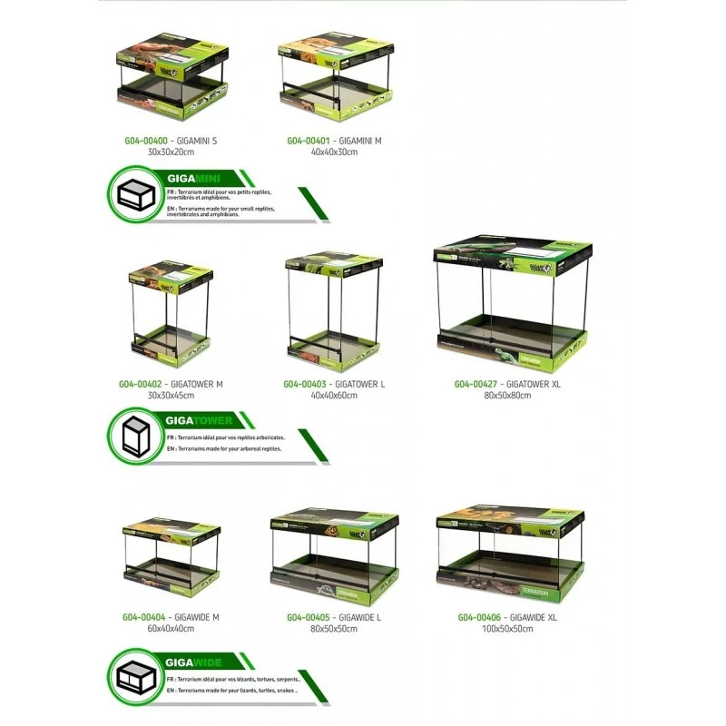 Terrarium GigaWide XL 100x50x50cm - Giganterra – Image 4