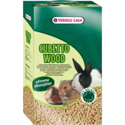 Versele-Laga Cubetto Wood 12 L 7kg - Granulés Pressés De Bois Naturel